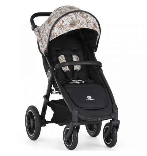 Petite&Mars Street2 Air Black - wózek spacerowy do 22kg | Elegant Birds